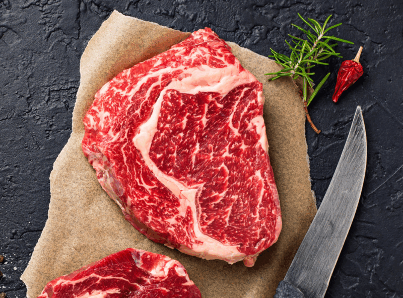 AUSTRALIAN BLACK ANGUS RIB-EYE 330GR